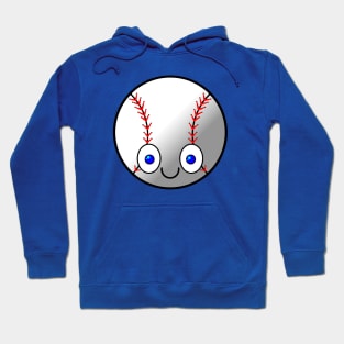 Smiling Baseball Hoodie